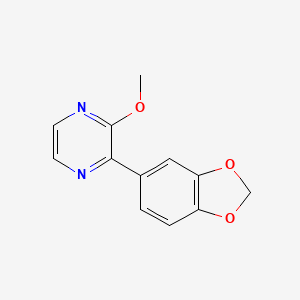 2-(1,3-benzodioxol-5-yl)-3-methoxypyrazine