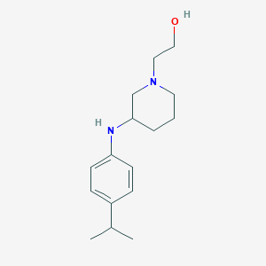 2-[3-(4-Propan-2-ylanilino)piperidin-1-yl]ethanol