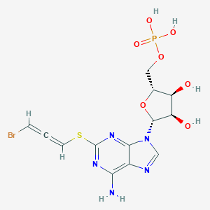 2-((3-Bromo-2-oxopropyl)thio)-adenosine 3'5'-cyclic monophosphate