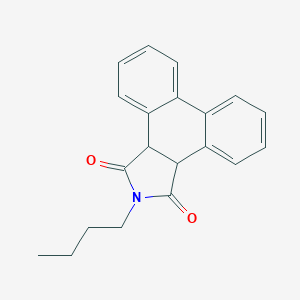 molecular formula C20H19NO2 B379493 2-Butyl-3a,11b-dihydrophenanthro[9,10-c]pyrrole-1,3-dione 