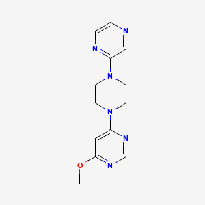 4-Methoxy-6-(4-pyrazin-2-ylpiperazin-1-yl)pyrimidine