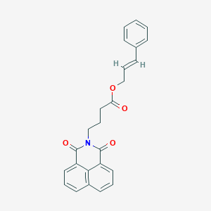 cinnamyl 4-(1,3-dioxo-1H-benzo[de]isoquinolin-2(3H)-yl)butanoate