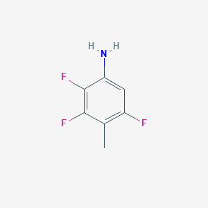 molecular formula C7H6F3N B037955 2,3,5-Trifluoro-4-methylaniline CAS No. 119915-59-2
