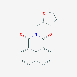 molecular formula C17H15NO3 B379550 2-(2-氧代环氧甲基)苯并[de]异喹啉-1,3-二酮 CAS No. 281212-09-7