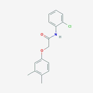 N-(2-chlorophenyl)-2-(3,4-dimethylphenoxy)acetamide