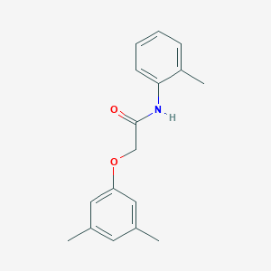 molecular formula C17H19NO2 B379567 2-(3,5-dimethylphenoxy)-N-(2-methylphenyl)acetamide 