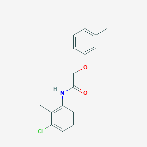N-(3-chloro-2-methylphenyl)-2-(3,4-dimethylphenoxy)acetamide