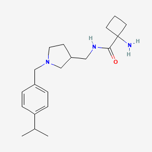 1-amino-N-{[1-(4-isopropylbenzyl)-3-pyrrolidinyl]methyl}cyclobutanecarboxamide dihydrochloride