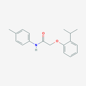 2-(2-isopropylphenoxy)-N-(4-methylphenyl)acetamide