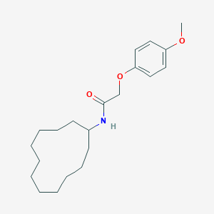 N-cyclododecyl-2-(4-methoxyphenoxy)acetamide