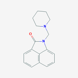 1-(1-piperidinylmethyl)benzo[cd]indol-2(1H)-one