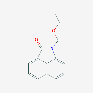 molecular formula C14H13NO2 B379639 1-(ethoxymethyl)benzo[cd]indol-2(1H)-one 