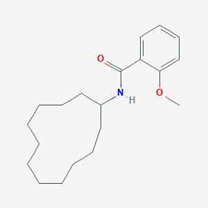 molecular formula C20H31NO2 B379653 N-cyclododecyl-2-methoxybenzamide CAS No. 304890-28-6
