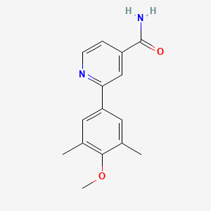 2-(4-methoxy-3,5-dimethylphenyl)isonicotinamide