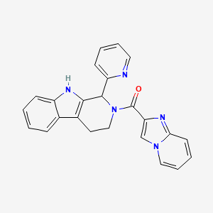 2-(imidazo[1,2-a]pyridin-2-ylcarbonyl)-1-(2-pyridinyl)-2,3,4,9-tetrahydro-1H-beta-carboline