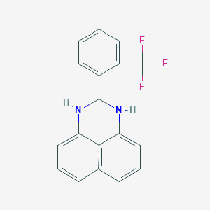 2-(2-Trifluoromethyl-phenyl)-2,3-dihydro-1H-perimidine