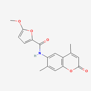 N-(4,7-dimethyl-2-oxo-2H-chromen-6-yl)-5-methoxy-2-furamide