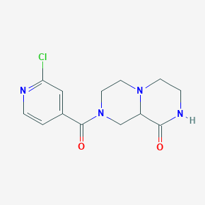 8-(2-chloroisonicotinoyl)hexahydro-2H-pyrazino[1,2-a]pyrazin-1(6H)-one