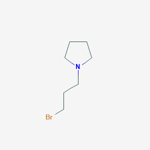 molecular formula C7H14BrN B037976 1-(3-Bromopropyl)pyrrolidine CAS No. 113385-33-4