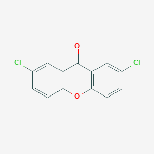 molecular formula C13H6Cl2O2 B379800 2,7-Dichloroxanthen-9-one 