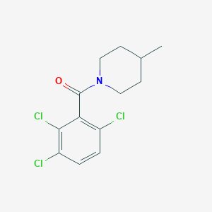 molecular formula C13H14Cl3NO B379805 4-Methyl-1-(2,3,6-trichlorobenzoyl)piperidine 