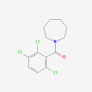 molecular formula C13H14Cl3NO B379807 1-(2,3,6-Trichlorobenzoyl)azepane 