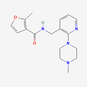 2-methyl-N-{[2-(4-methyl-1-piperazinyl)-3-pyridinyl]methyl}-3-furamide