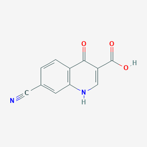7-Cyano-4-hydroxy-3-quinolinecarboxylic acid