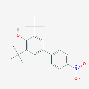 molecular formula C20H25NO3 B379892 2,6-Di-tert-butyl-4-(4-nitrophenyl)phenol 