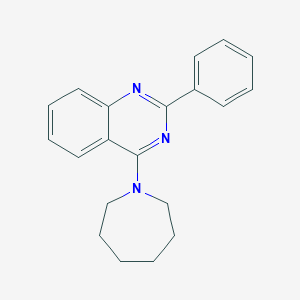 4-(Azepan-1-yl)-2-phenylquinazoline