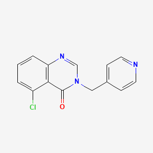 5-chloro-3-(pyridin-4-ylmethyl)quinazolin-4(3H)-one