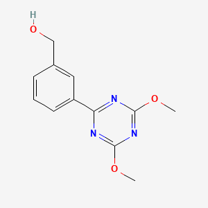 [3-(4,6-dimethoxy-1,3,5-triazin-2-yl)phenyl]methanol