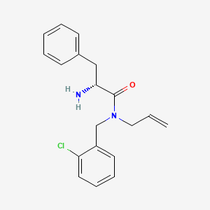 N-allyl-N-(2-chlorobenzyl)-D-phenylalaninamide hydrochloride