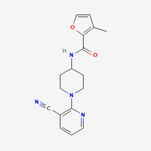 N-[1-(3-cyanopyridin-2-yl)piperidin-4-yl]-3-methyl-2-furamide