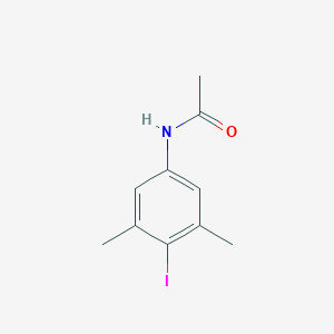 molecular formula C10H12INO B038024 N-(4-iodo-3,5-dimethylphenyl)acetamide CAS No. 123765-71-9