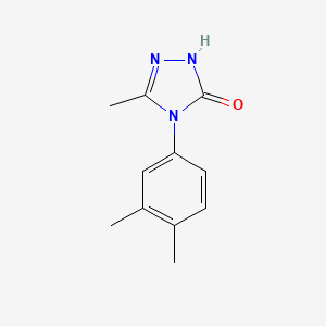 4-(3,4-dimethylphenyl)-5-methyl-2,4-dihydro-3H-1,2,4-triazol-3-one