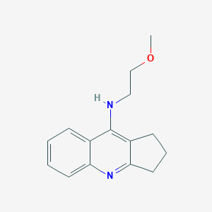 molecular formula C15H18N2O B380307 N-(2-methoxyethyl)-2,3-dihydro-1H-cyclopenta[b]quinolin-9-amine 