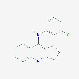 N-(3-chlorophenyl)-2,3-dihydro-1H-cyclopenta[b]quinolin-9-amine
