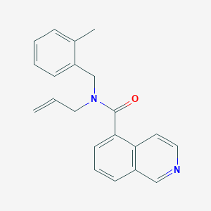 N-allyl-N-(2-methylbenzyl)isoquinoline-5-carboxamide