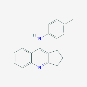 N-(4-methylphenyl)-2,3-dihydro-1H-cyclopenta[b]quinolin-9-amine