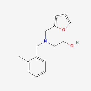 2-[(2-furylmethyl)(2-methylbenzyl)amino]ethanol