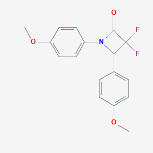 3,3-Difluoro-1,4-bis(4-methoxyphenyl)-2-azetidinone
