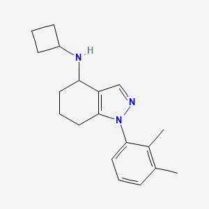 N-cyclobutyl-1-(2,3-dimethylphenyl)-4,5,6,7-tetrahydro-1H-indazol-4-amine