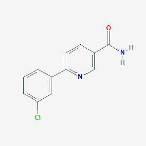 6-(3-chlorophenyl)nicotinamide