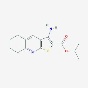 Isopropyl 3-amino-5,6,7,8-tetrahydrothieno[2,3-b]quinoline-2-carboxylate