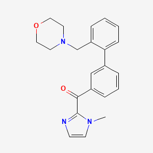 (1-methyl-1H-imidazol-2-yl)[2'-(morpholin-4-ylmethyl)biphenyl-3-yl]methanone