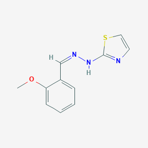 2-Methoxybenzaldehyde 1,3-thiazol-2-ylhydrazone