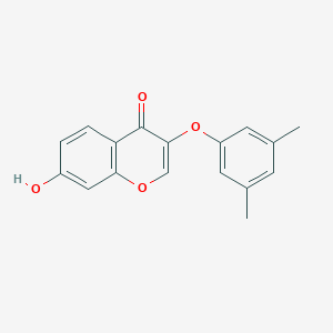 3-(3,5-Dimethylphenoxy)-7-hydroxychromen-4-one