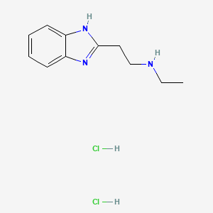 [2-(1H-benzimidazol-2-yl)ethyl]ethylamine dihydrochloride