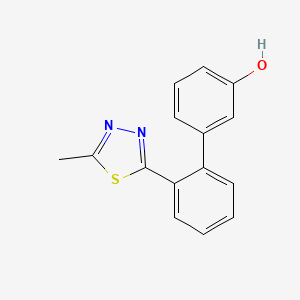 2'-(5-methyl-1,3,4-thiadiazol-2-yl)-3-biphenylol